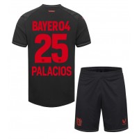 Dětský fotbalový dres Bayer Leverkusen Exequiel Palacios #25 2023-24 Domácí Krátký Rukáv (+ trenýrky)